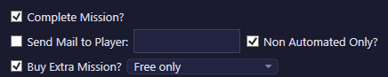 Master switches at the top of the Mobilization settings tab